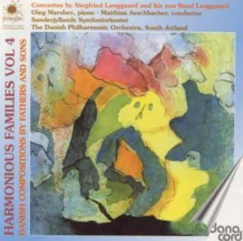 the album cover for Langgaard / Marshev / Aeschbacher / Siegfried - Harmonious Families 4