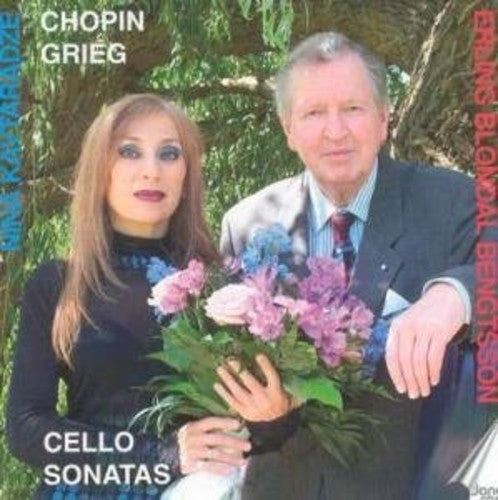 the album cover for Chopin / Grieg / Bengtsson / Kavtaradze - Sonata For Cello & Piano In G-Minor Op 65