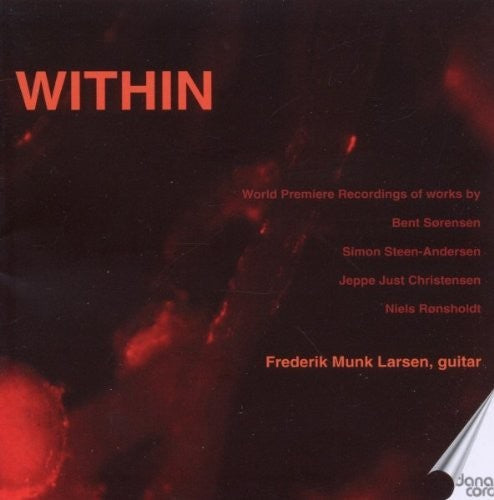 the album cover for Frederik Munk Larsen - Within