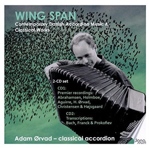 the album cover for Holmboe / Franck / Bach / Christensen / Orvad - Wing Span