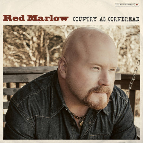 the album cover for Red Marlow - Country As Cornbread