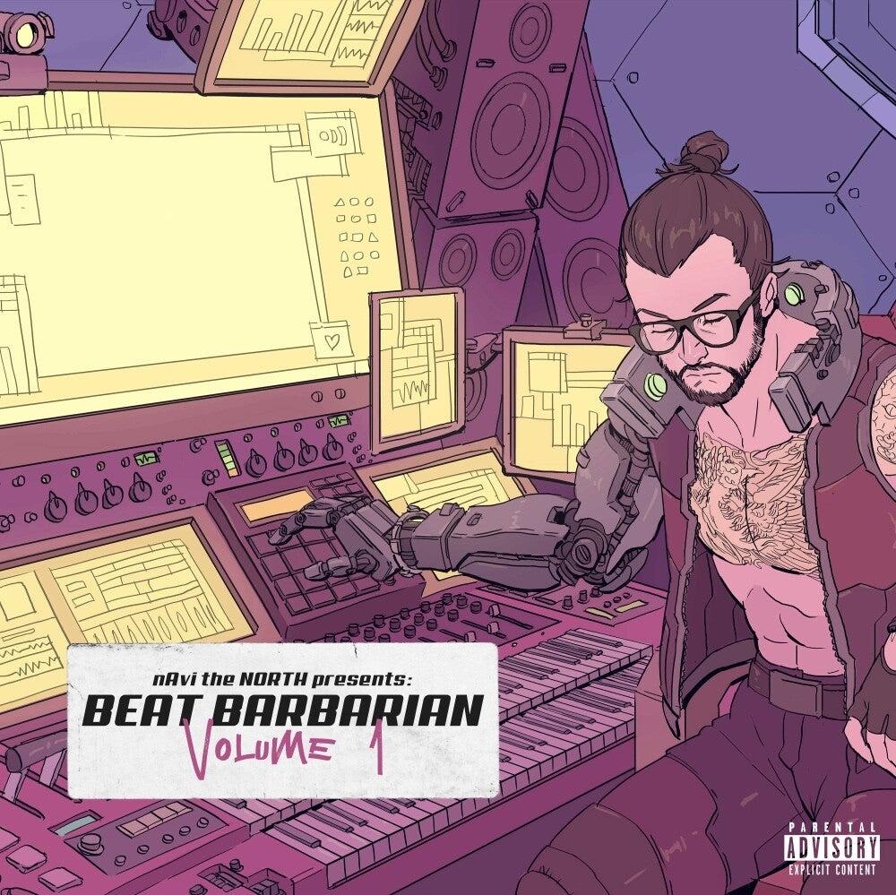 the album cover for Navi the North - Beat Barbarian Vol. 1