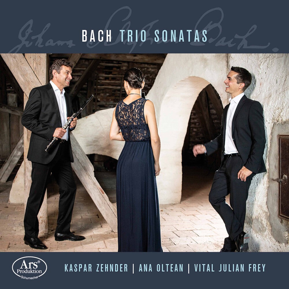 the album cover for J Bach .S. / Oltean / Zehnder - Trio Sonatas