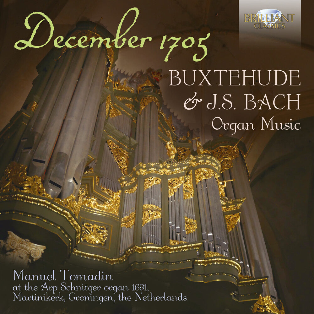 the album cover for Buxtehude / Tomadin - December 1705