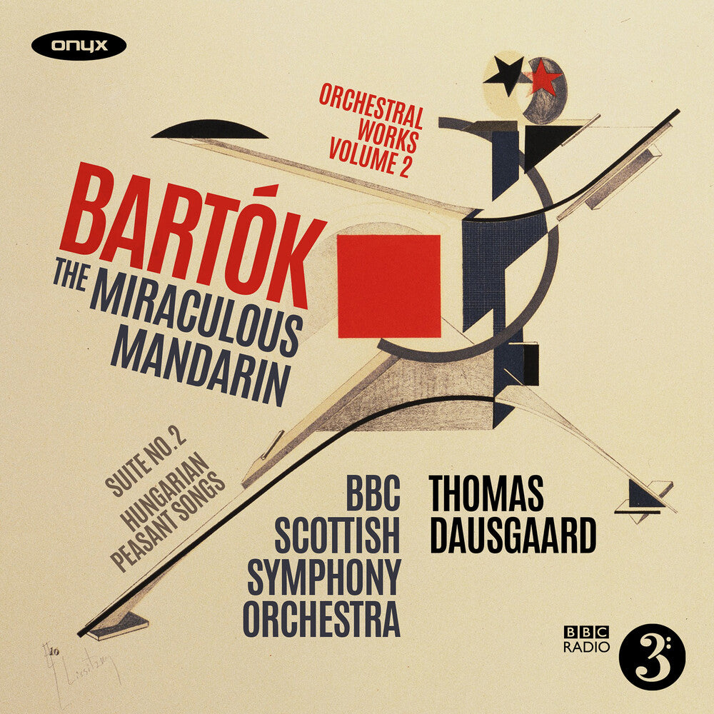 the album cover for Bbc Scottish Symphony - Bartok: The Miraculous Mandarin