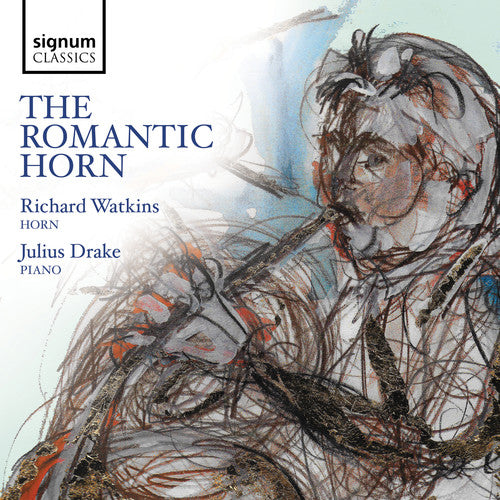 the album cover for Beethoven / Watkins / Drake - Romantic Horn