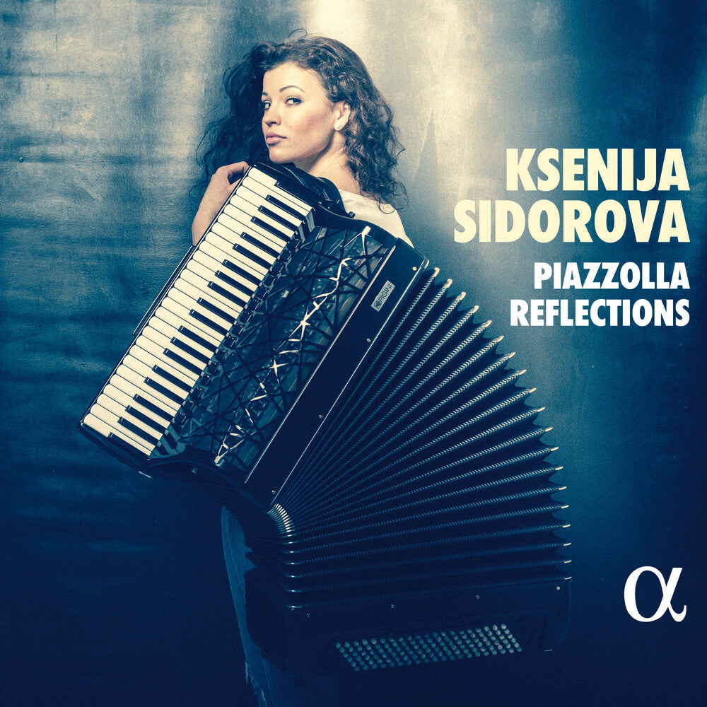 the album cover for Piazzolla Reflections / Various - Piazzolla Reflections