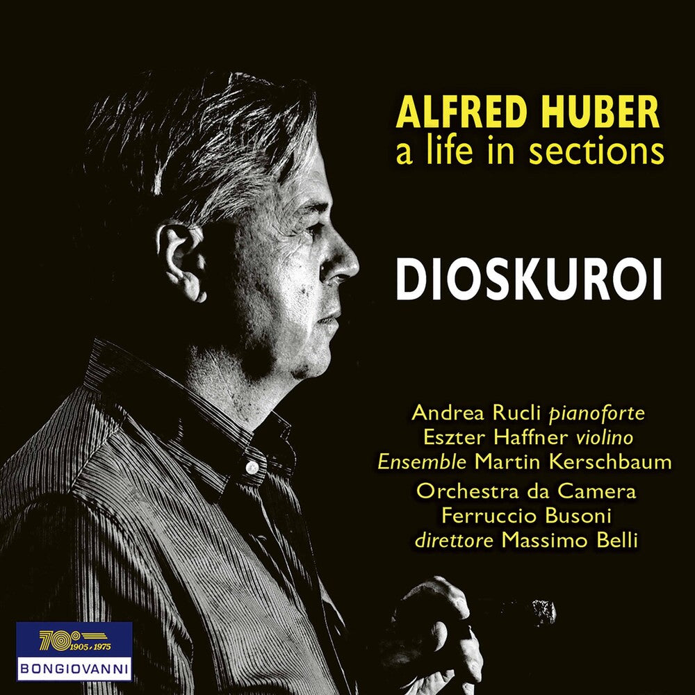the album cover for Huber - Life in Sections / Dioskuroi