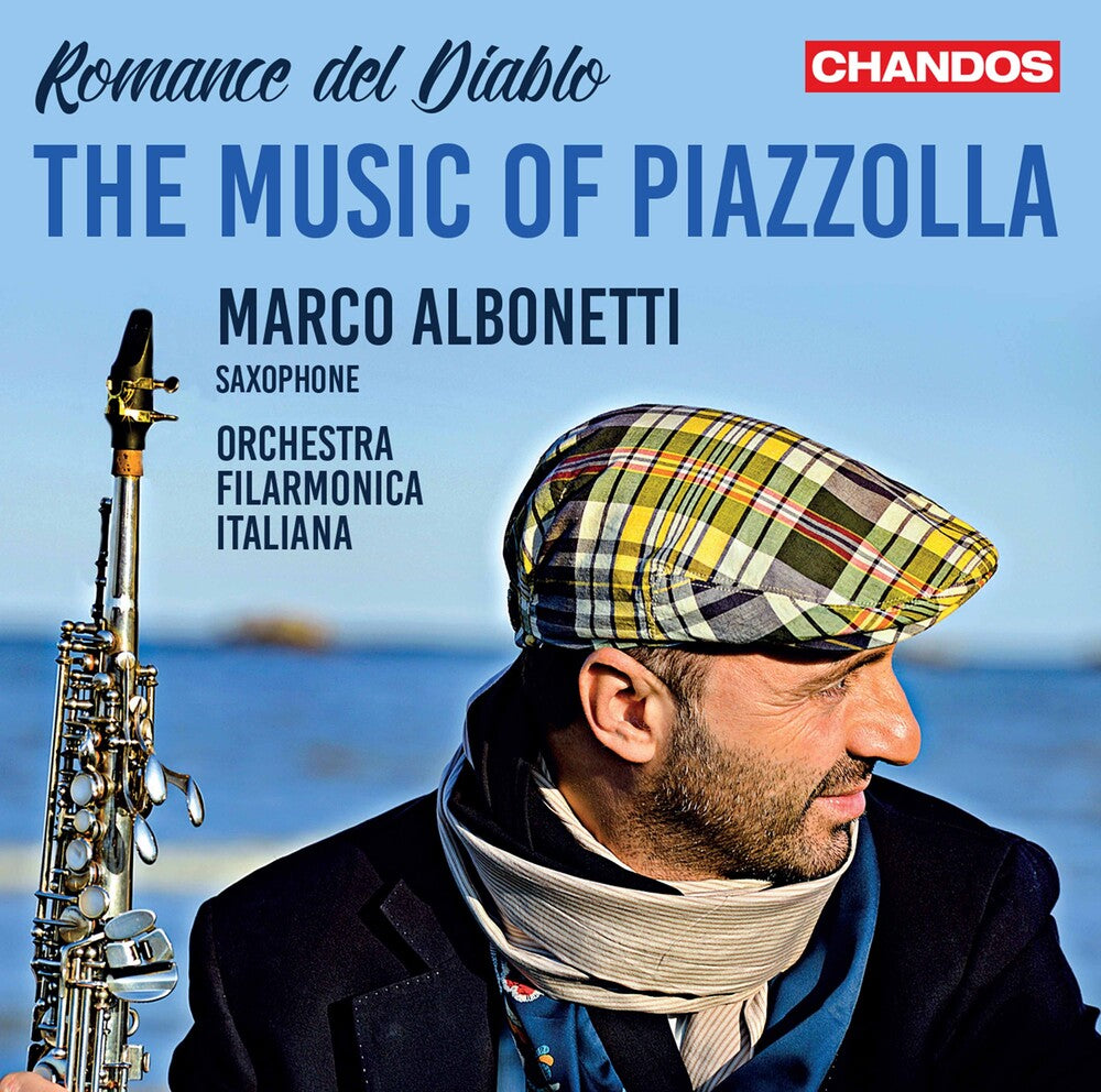 the album cover for Piazzolla / Albonetti - Romance Del Diablo
