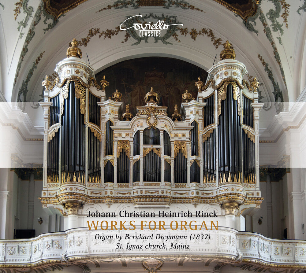 the album cover for Rinck - Works for Organ