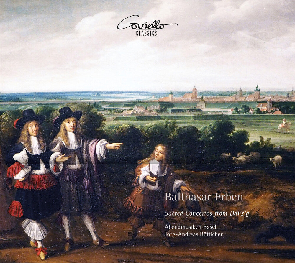 the album cover for Erben / Abendmusiken Basel / Botticher - Sacred Concertos from Danzig