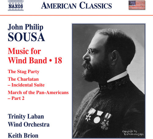 the album cover for Sousa / Trinity Laban Wind Orchestra - Music for Winda Band 18
