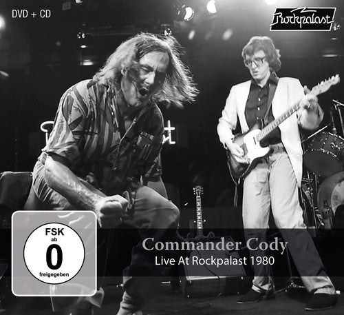 the album cover for Commander Cody - Live At Rockpalast 1980