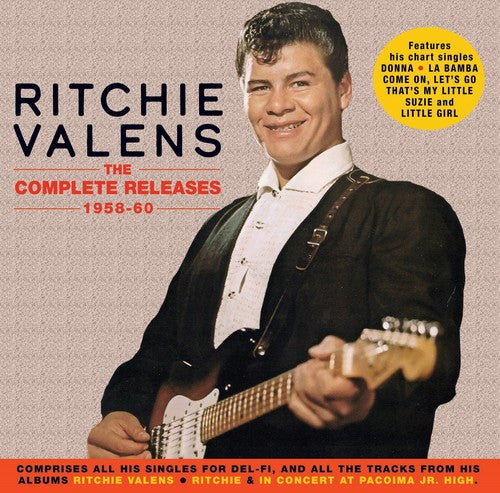 the album cover for Ritchie Valens - Complete Releases 1958-60