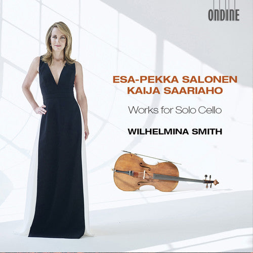 the album cover for Saariaho / Smith - Works for Solo Cello
