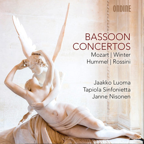 the album cover for Mozart / Luoma / Tapiola Sinfonietta - Bassoon Concertos