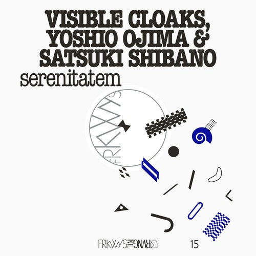 the album cover for Visible Cloaks Yoshio Ojima & Satsuki Shibano - Frkwys Vol. 15: Serenitatem