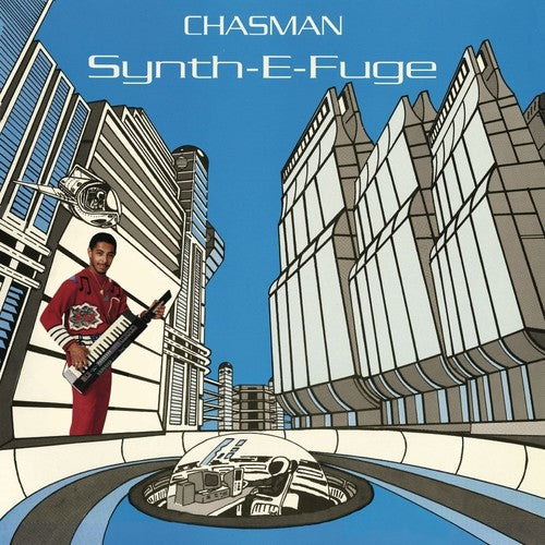 the album cover for Chasman - Synth-e-fuge
