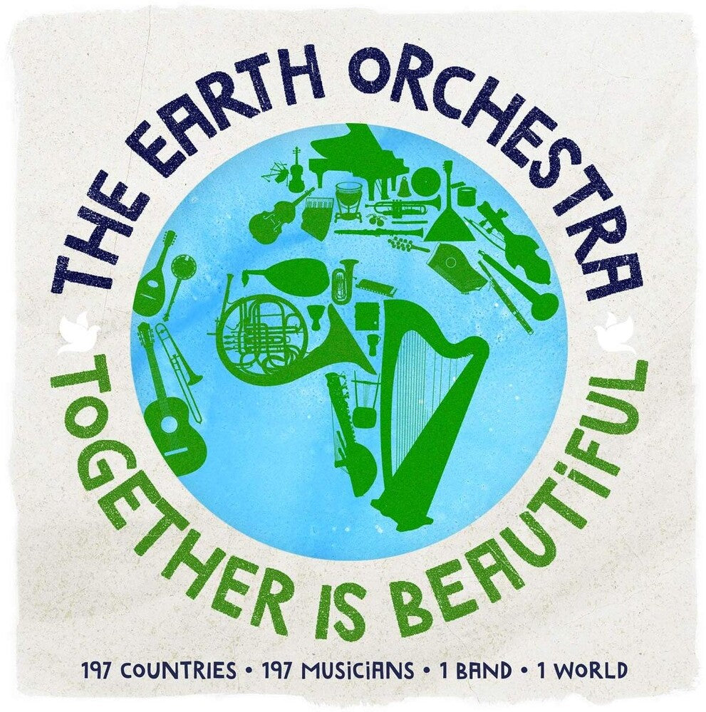 the album cover for The Earth Orchestra - Together Is Beautiful [LP]