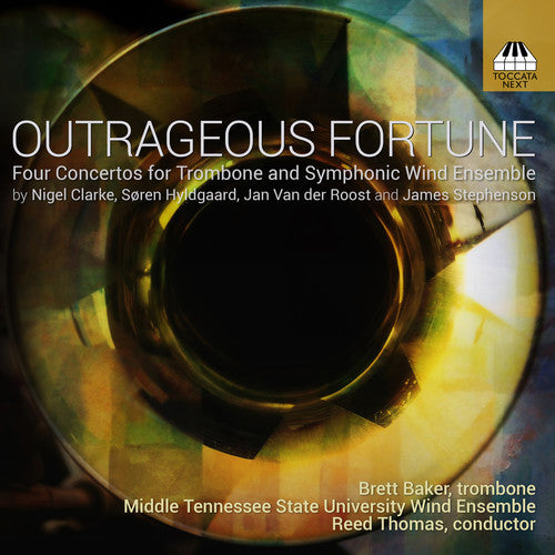 the album cover for Clarke / Baker / Grady - Outrageous Fortune