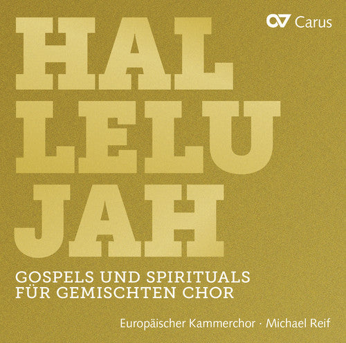 the album cover for Reif / Europaischer Kammerchor - Hallelujah