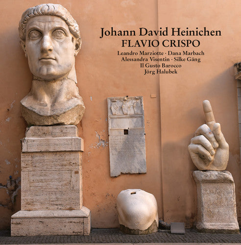 the album cover for Heinichen / Marziotte / Arroniz - Flavio Crispo