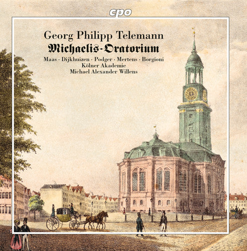 the album cover for Telemann / Maas / Akademie - Michaelis-Oratorium