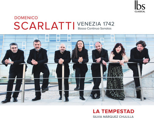 the album cover for Scarlatti / Tempestad / Munoz - Venezia 1742