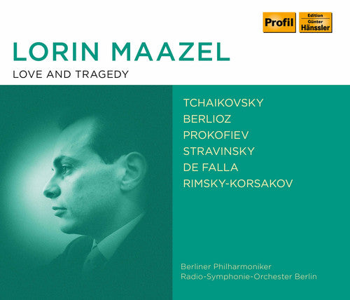 the album cover for Berlioz / Berliner Philharmoniker 4pk - Love & Tragedy
