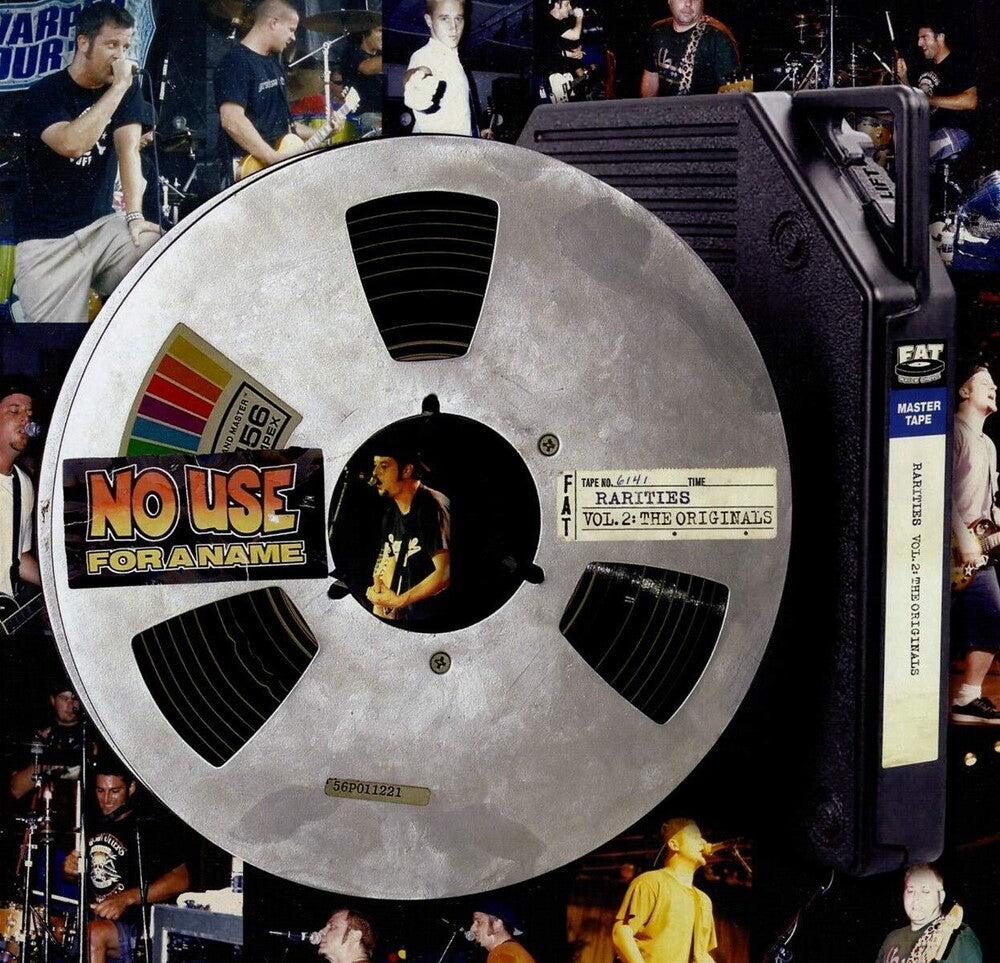 the album cover for No Use For A Name - Rarities Vol. 2: The Originals