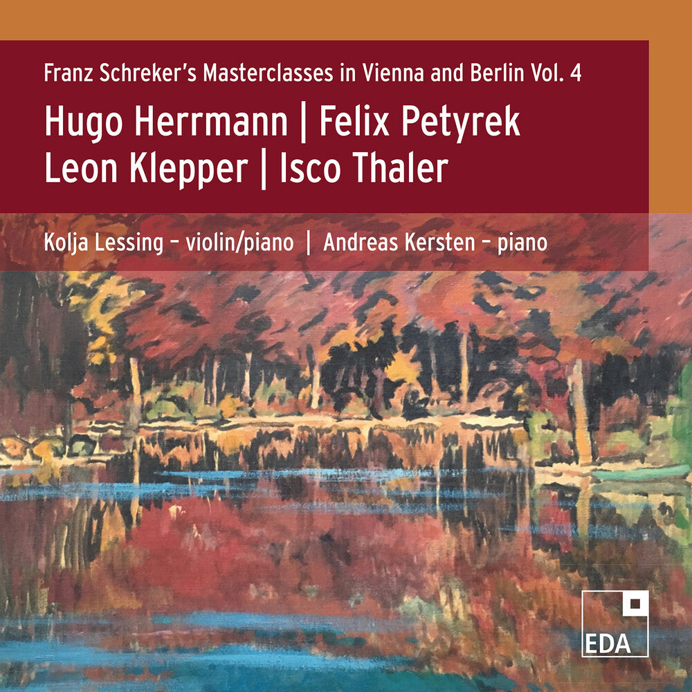 the album cover for Herrmann / Lessing / Kersten - Franz Schreker 4