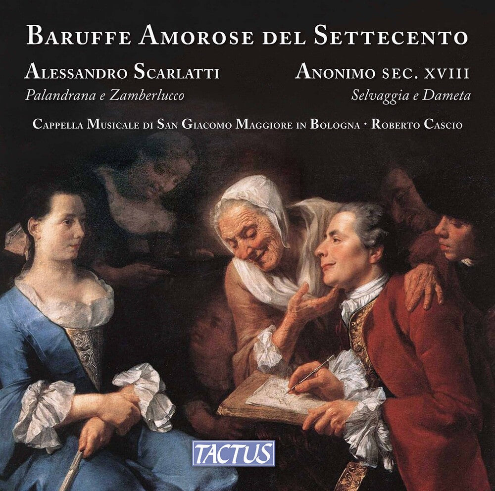 the album cover for Scarlatti / Cascio - Baruffe Amrose Del Settecento