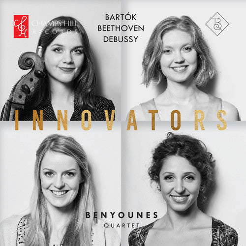 the album cover for Bartok / Benyounes Quartet - Innovators