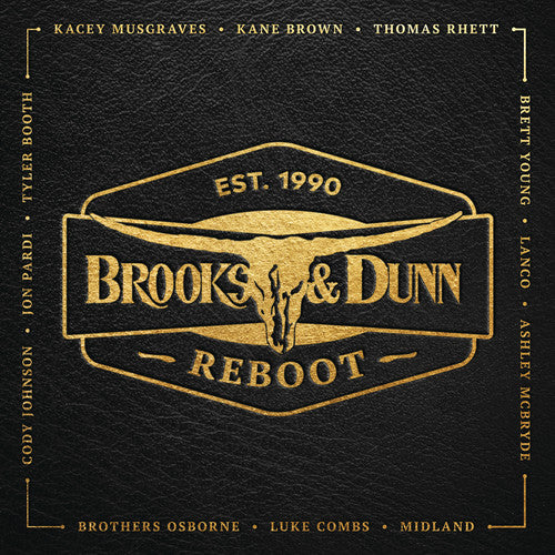 the album cover for Brooks & Dunn - Reboot