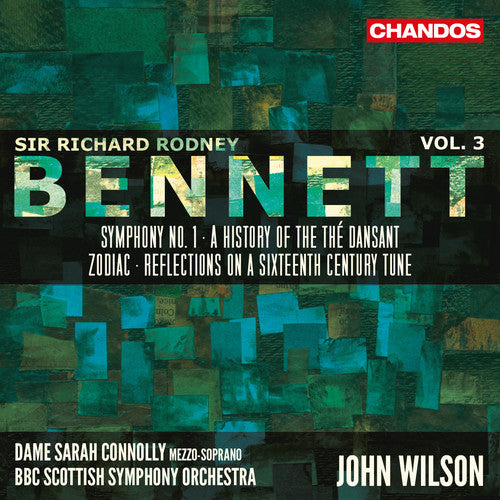 the album cover for Bennett / Connolly / Bbc Scottish Symphony Orch - Sir Richard Rodney Bennett 3