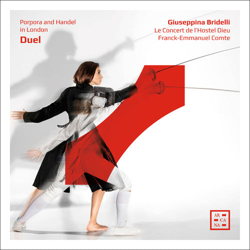 the album cover for Handel / Bridelli / Comte - Duel