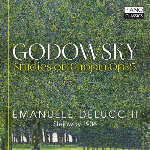 the album cover for Emanuele Delucchi - Studies on Chopin 25