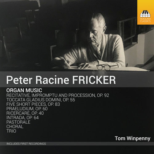 the album cover for Fricker / Winpenny - Organ Music