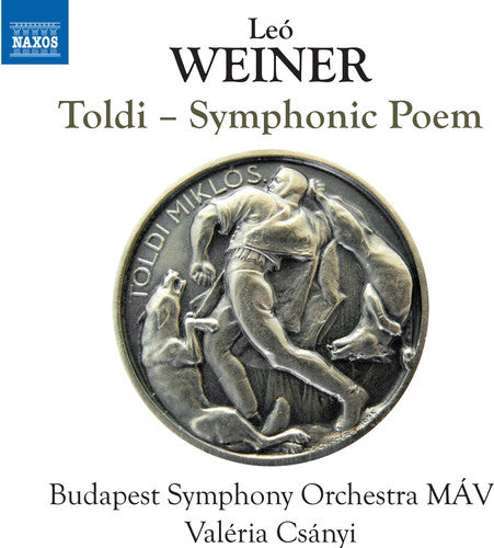 the album cover for Weiner / Budapest Symphony Orchestra Mav - Toldi