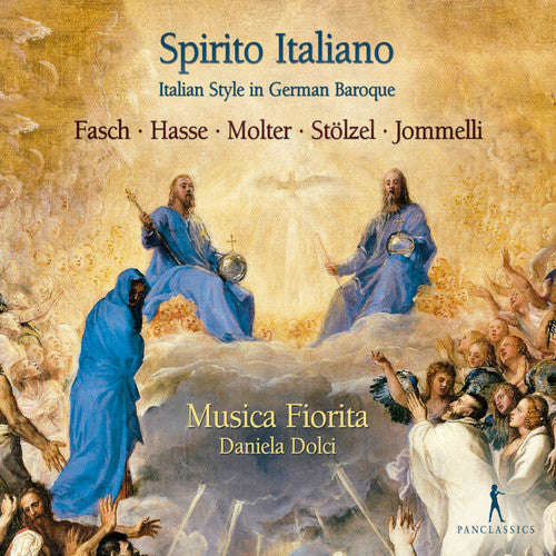 the album cover for Fasch / Musica Fiorita - Spirito Italiano