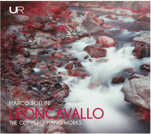 the album cover for Leoncavallo / Sollini - Complete Piano Works