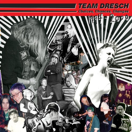 the album cover for Team Dresch - Singles Comp