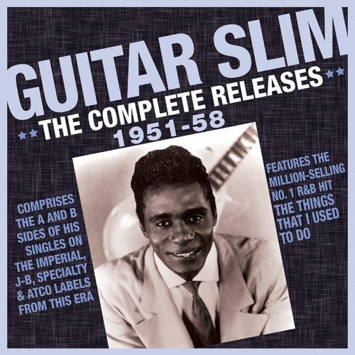the album cover for Guitar Slim - Complete Releases 1951-58