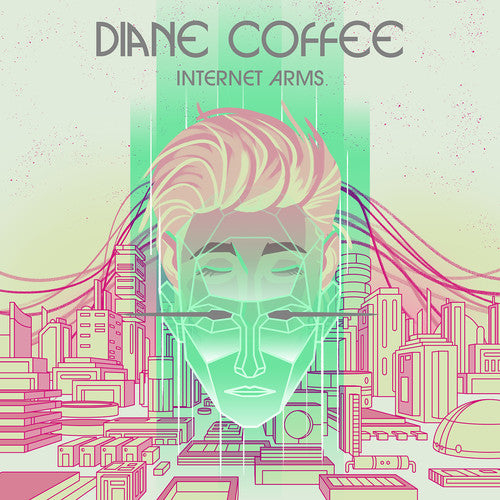 the album cover for Diane Coffee - Internet Arms