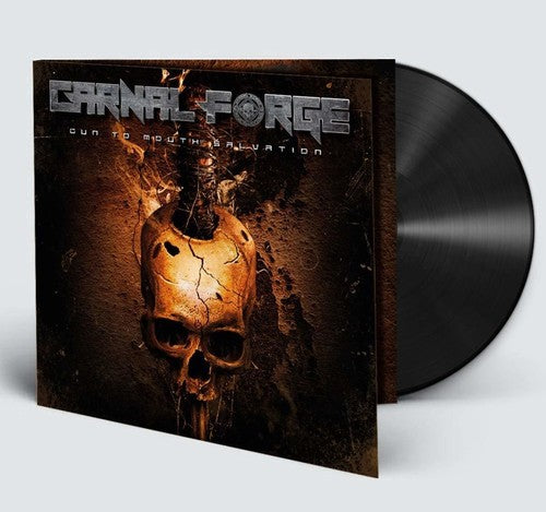 the album cover for Carnal Forge - Gun To Mouth Salvation (Blk) (Gate) [Limited Edition]