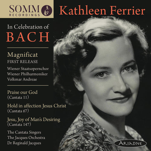 the album cover for J Bach S / Ferrier / Jacques - In Celebration of Bach