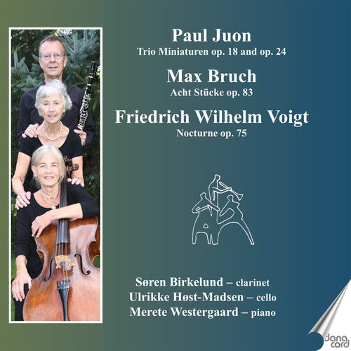 the album cover for Bruch / Birkelund / Westergaard - Trio Miniaturen 18 & 24