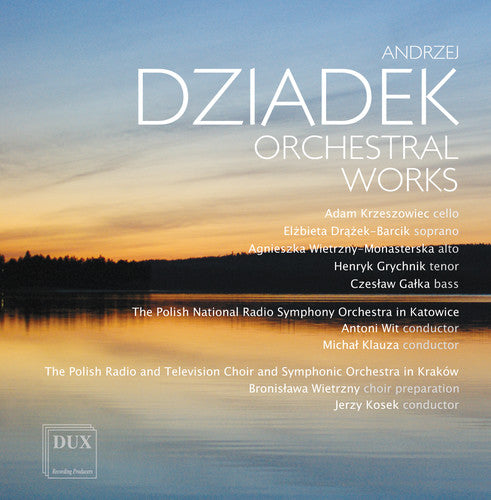 the album cover for Dziadek / Various - Orchestral Works