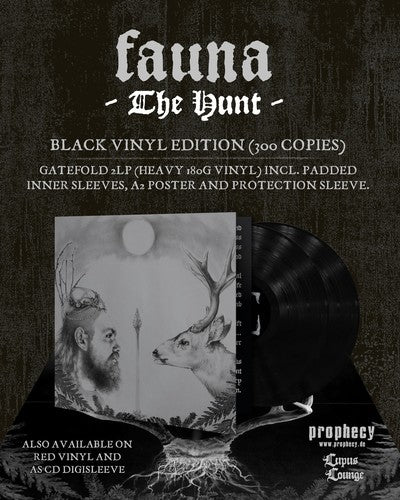the album cover for Fanua - Hunt (Blk) (Gate) [Limited Edition] (Post)