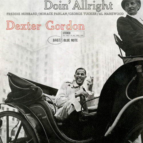 the album cover for Dexter Gordon - Doin' Allright